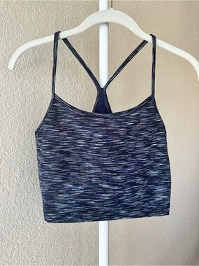 Offline by Aerie the hugger recharge least support longline sports bra navy M
